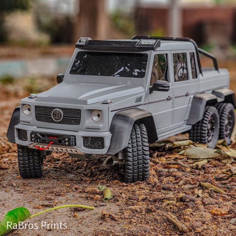 AMG G63 6X6-3D合纵社-3D打印模型STL格式3mf格式免费下载!