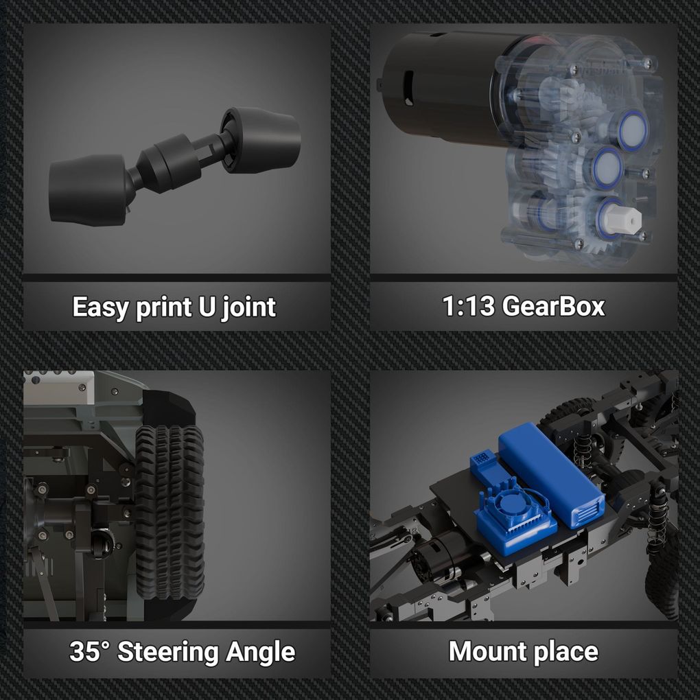 图片[2]-AMG G63 6X6-3D合纵社-3D打印模型STL格式3mf格式免费下载！