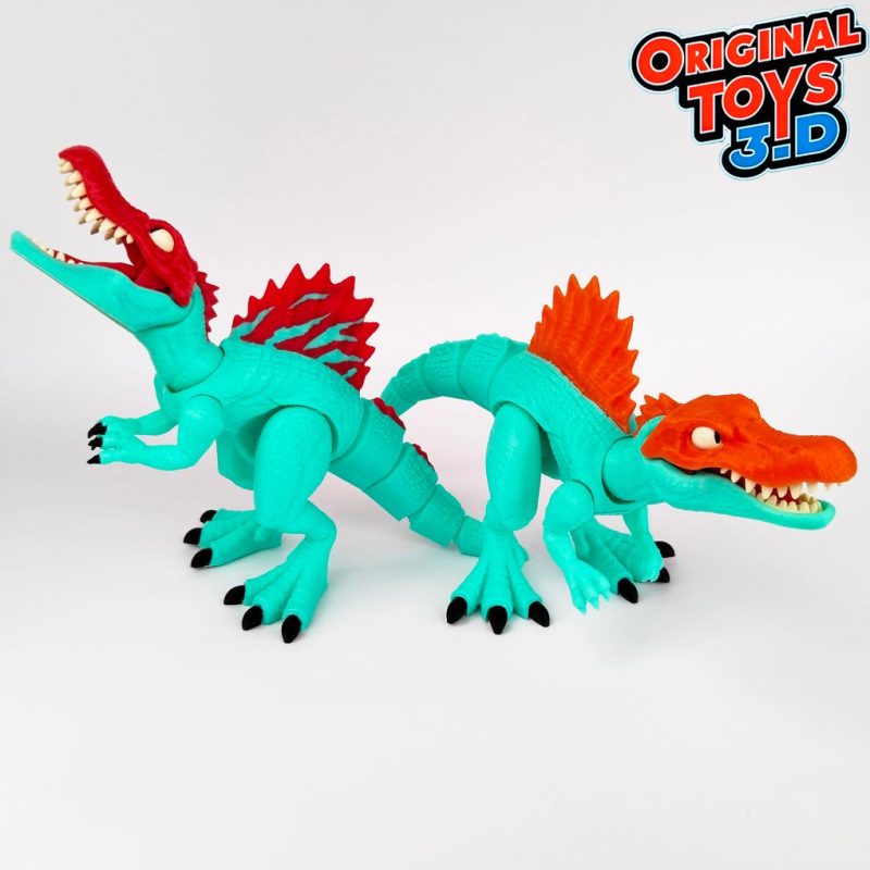 棘龙 Original Toys 3D_Spinosaurus Remastered-3D合纵社-3D打印模型STL格式3mf格式免费下载！
