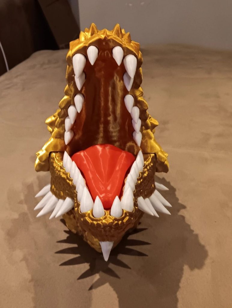 图片[2]-喷火龙龙首 Charizard Dragon Head @Print3DWorld-3D合纵社-3D打印模型STL格式3mf格式免费下载！