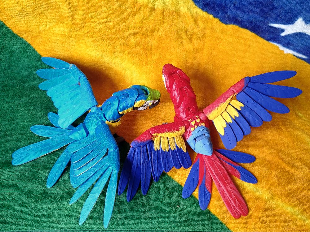 图片[2]-大金刚鹦鹉 Macaw Arara-3D合纵社-3D打印模型STL格式3mf格式免费下载！