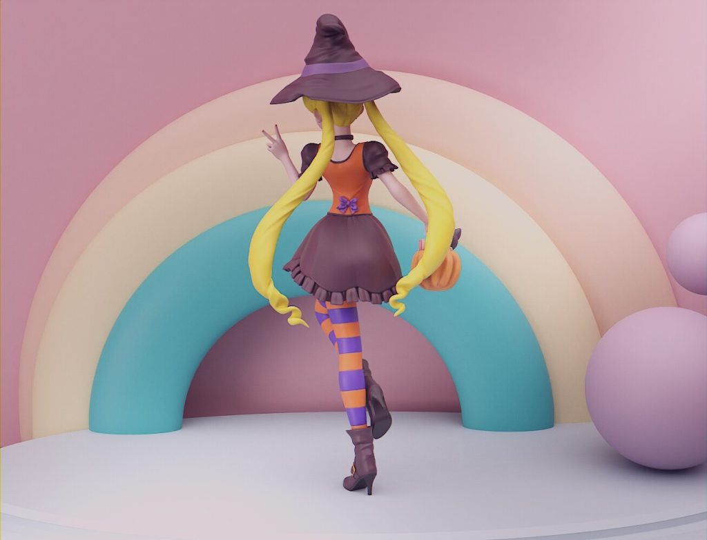 图片[3]-【美少女战士】Usagi女巫服装 Munkuin usagi witch Z @figuruwustl-3D合纵社-3D打印模型STL格式3mf格式免费下载！