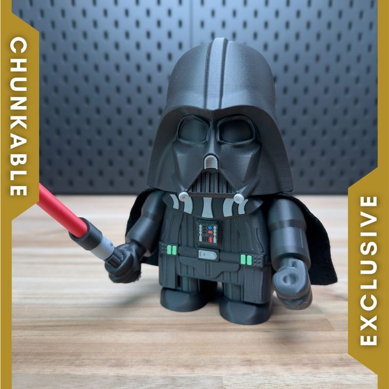 【星球大战】达斯·维德-3D合纵社-3D打印模型STL格式3mf格式免费下载！