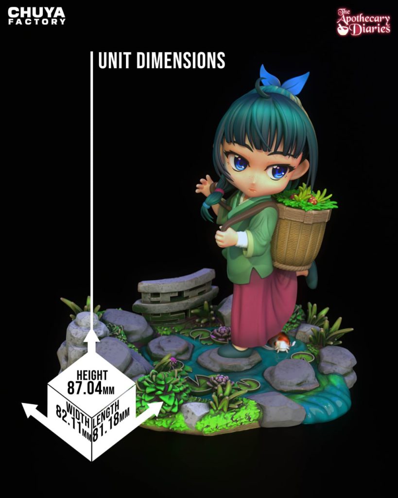 图片[3]-【药屋少女的呢喃】猫猫 Chuya Factory MaoMao_Supported @figuruwustl-3D合纵社-3D打印模型STL格式3mf格式免费下载！