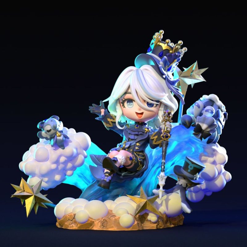 【原神】芙宁娜 Chuya Factory Furina t.me_MOXOMOR_aka-3D合纵社-3D打印模型STL格式3mf格式免费下载！