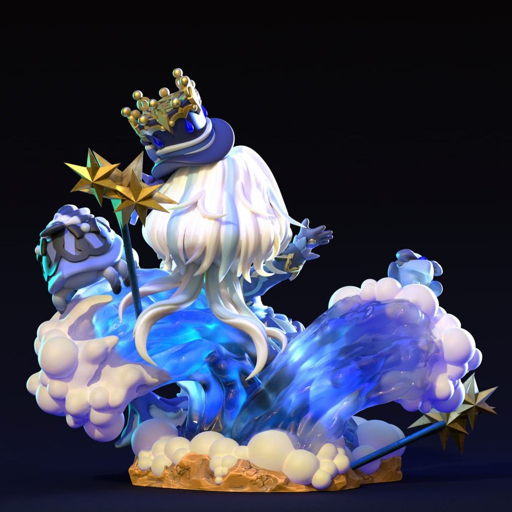 图片[3]-【原神】芙宁娜 Chuya Factory Furina t.me_MOXOMOR_aka-3D合纵社-3D打印模型STL格式3mf格式免费下载！