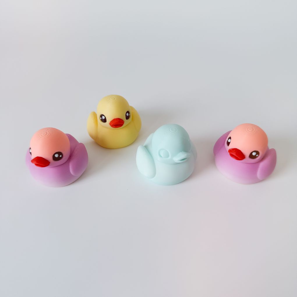 鸭子点击解压玩具  Ducky clicker-3D合纵社-3D打印模型STL格式3mf格式免费下载！