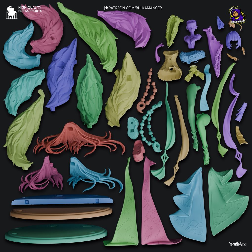 图片[2]-【碧蓝航线】武藏-3D合纵社-3D打印模型STL格式3mf格式免费下载！