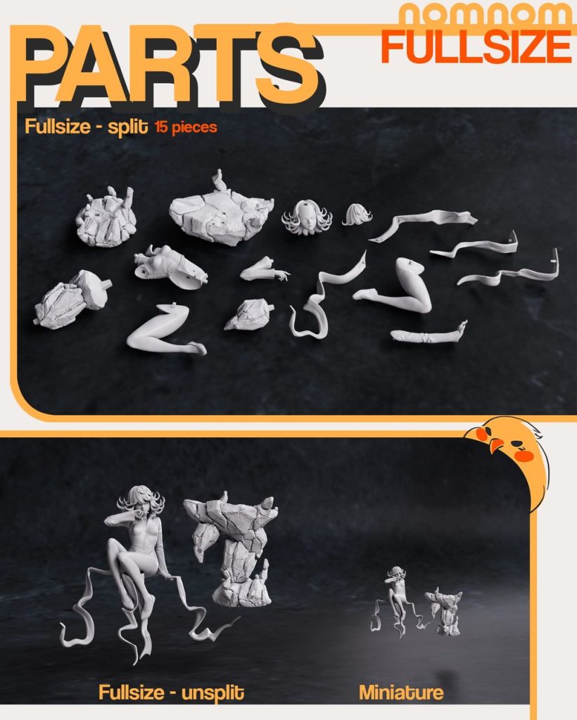 图片[2]-【一拳超人】龙卷-3D合纵社-3D打印模型STL格式3mf格式免费下载！