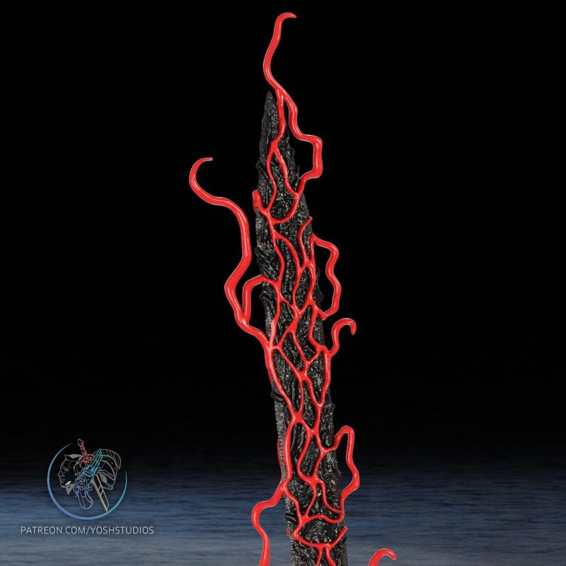 克诺尔之剑 Knull Sword @Print3DWorld-3D合纵社-3D打印模型STL格式3mf格式免费下载！