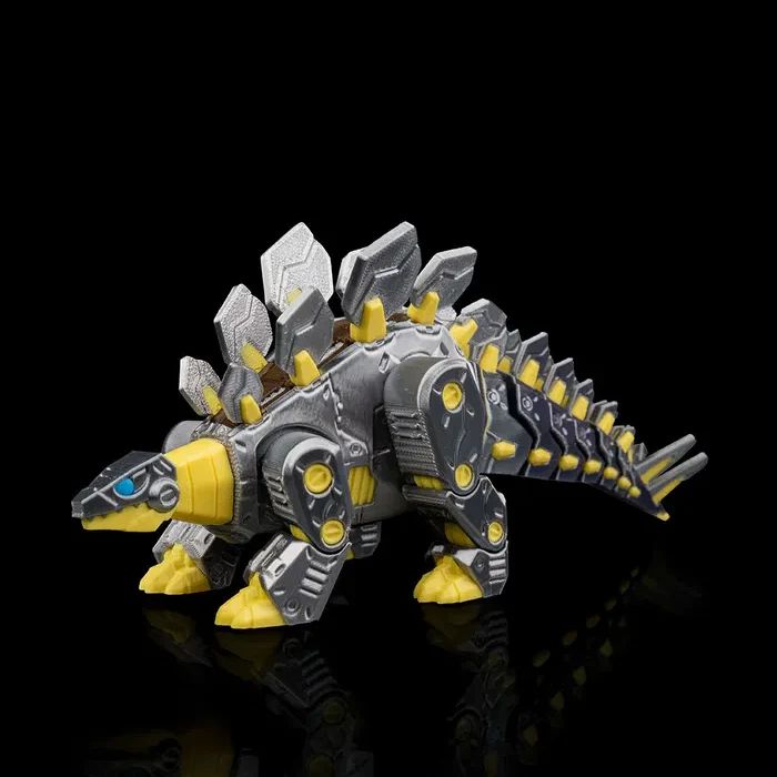 剑龙机器人 Stegosaurus Robot-3D合纵社-3D打印模型STL格式3mf格式免费下载！