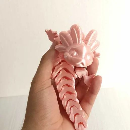 蝾螈 ArticuLotl_BambuLabPrinters.3mf-3D合纵社-3D打印模型STL格式3mf格式免费下载！