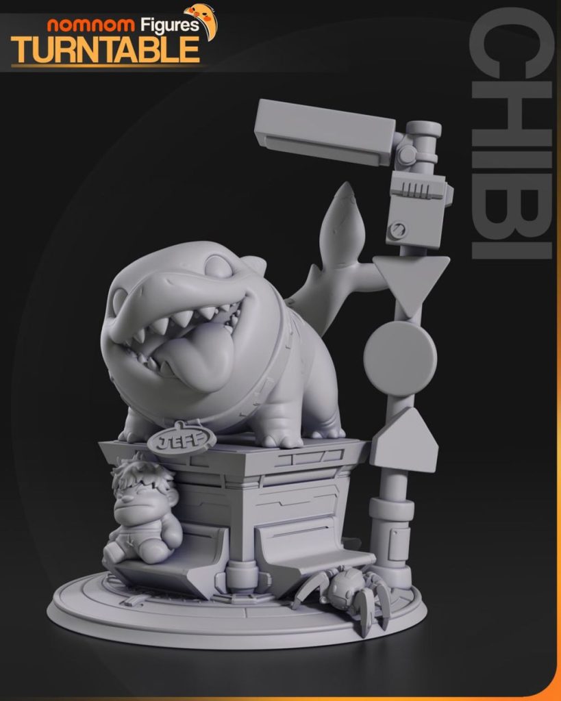 图片[3]-【漫威争锋】鲨鱼狗杰夫 Jeff_Presupport@hehestl-3D合纵社-3D打印模型STL格式3mf格式免费下载！