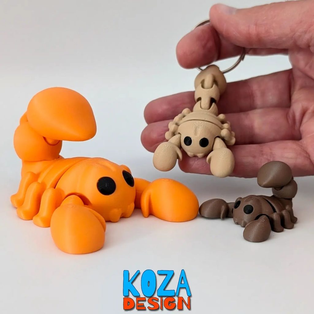 图片[3]-蝎子 SCORPION-3D合纵社-3D打印模型STL格式3mf格式免费下载！