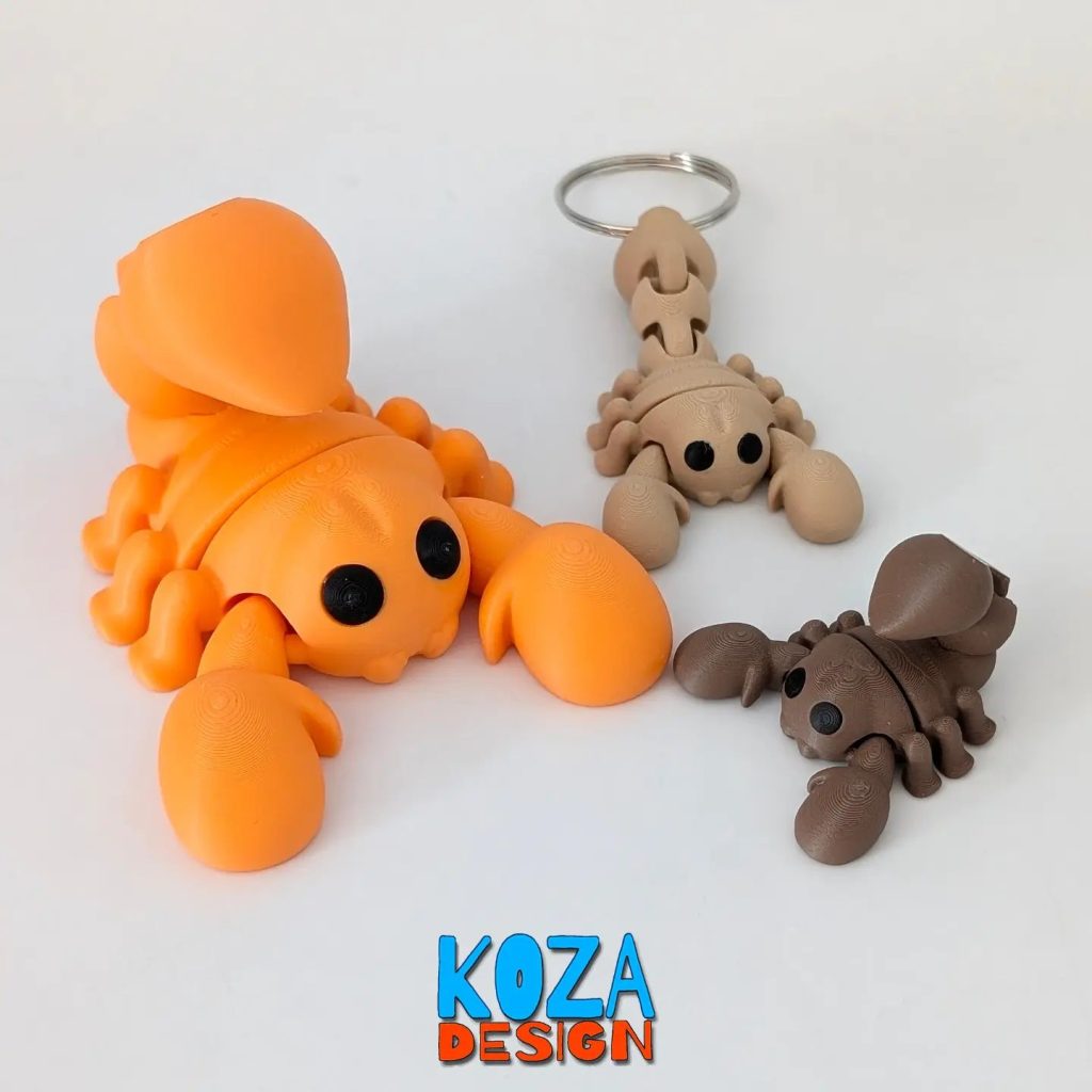 图片[2]-蝎子 SCORPION-3D合纵社-3D打印模型STL格式3mf格式免费下载！