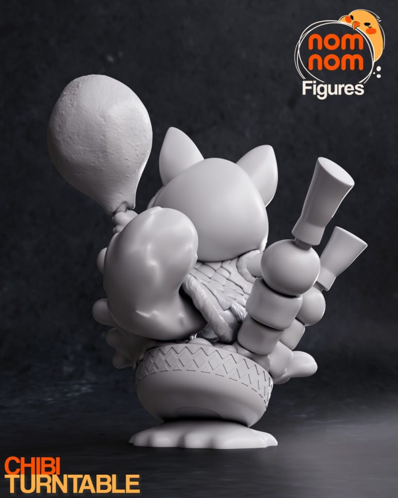 图片[3]-【怪物猎人】艾露猫 Palico@hehestl-3D合纵社-3D打印模型STL格式3mf格式免费下载！