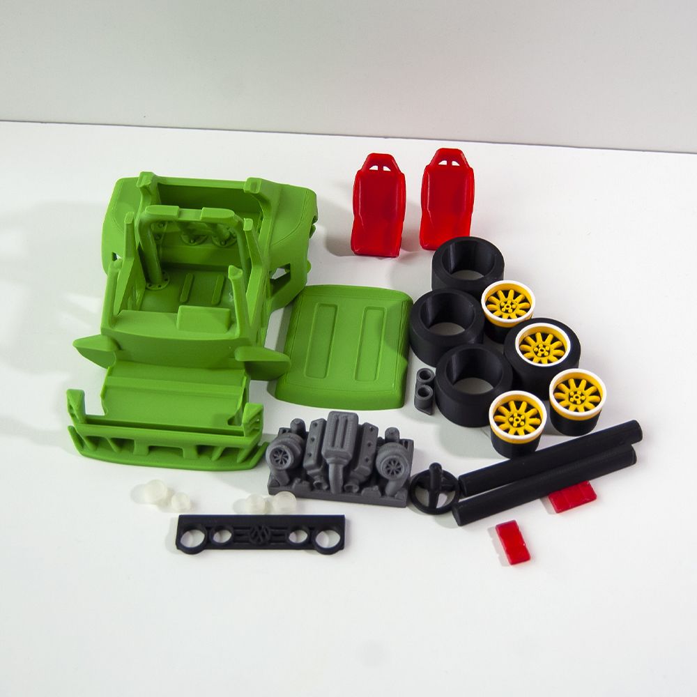 图片[2]-高尔夫 MK1 双涡轮增压车 GOLF MK1 Twin Turbo in Cartoon Style-3D合纵社-3D打印模型STL格式3mf格式免费下载！