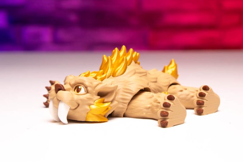 剑齿虎 Tiger _@stl_zone-3D合纵社-3D打印模型STL格式3mf格式免费下载！