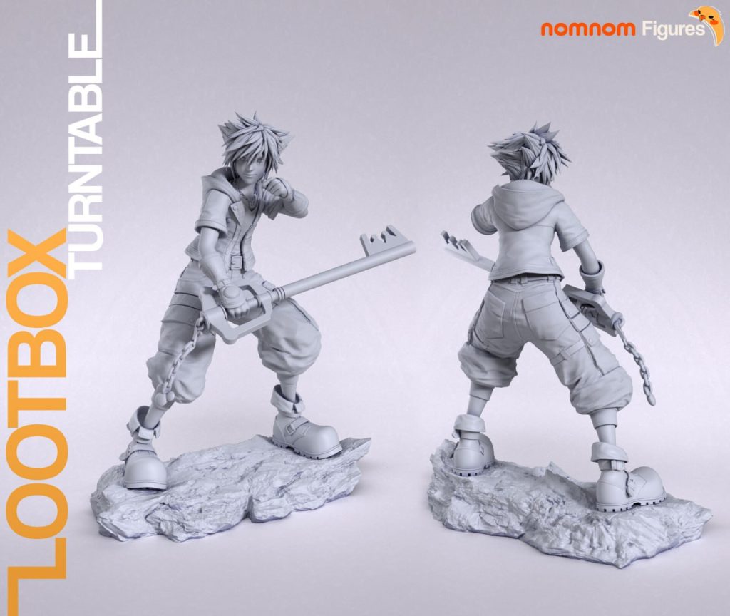 图片[3]-【王国之心】索拉 Sora@hehestl-3D合纵社-3D打印模型STL格式3mf格式免费下载！