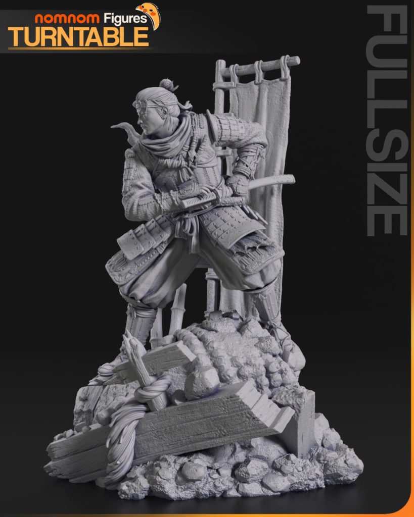 图片[2]-【对马岛之魂】境井仁-3D合纵社-3D打印模型STL格式3mf格式免费下载！