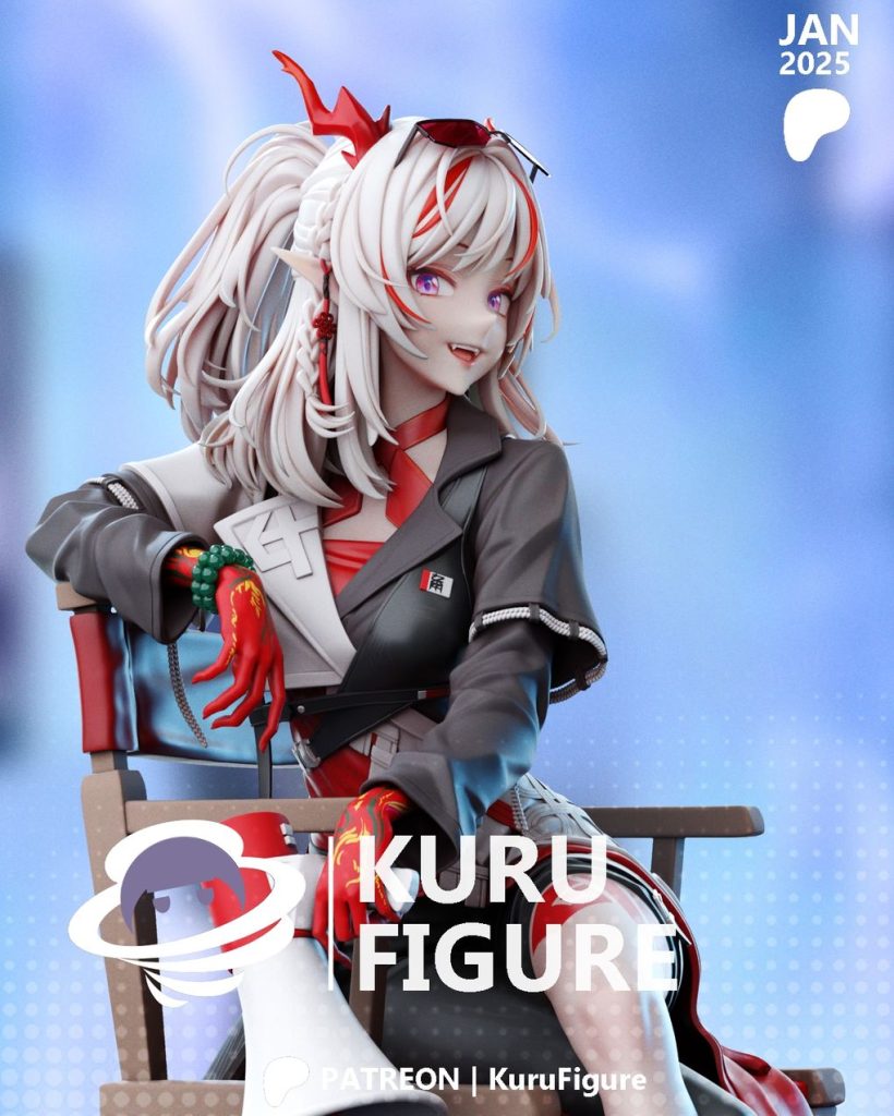 【明日方舟】年 Kuru Figure – Arknights – Nian-3D合纵社-3D打印模型STL格式3mf格式免费下载！