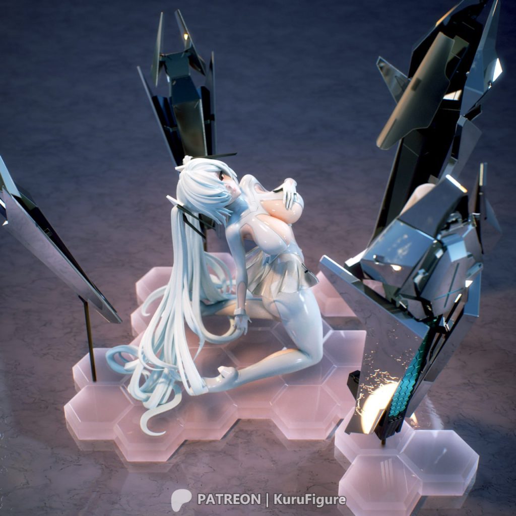 图片[2]-【胜利女神：妮姬】灰姑娘Kuru Figure – NIKKE – Cinderella-3D合纵社-3D打印模型STL格式3mf格式免费下载！