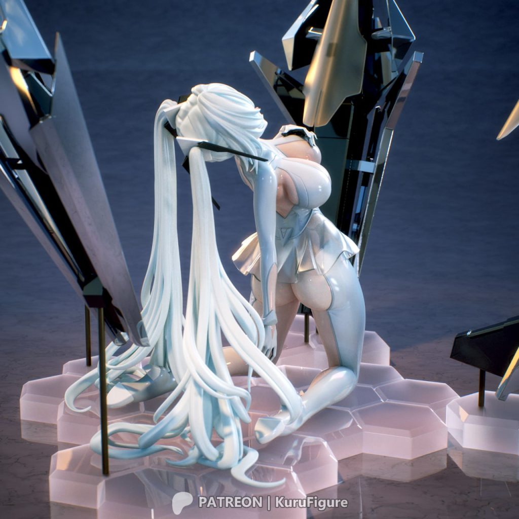 图片[3]-【胜利女神：妮姬】灰姑娘Kuru Figure – NIKKE – Cinderella-3D合纵社-3D打印模型STL格式3mf格式免费下载！