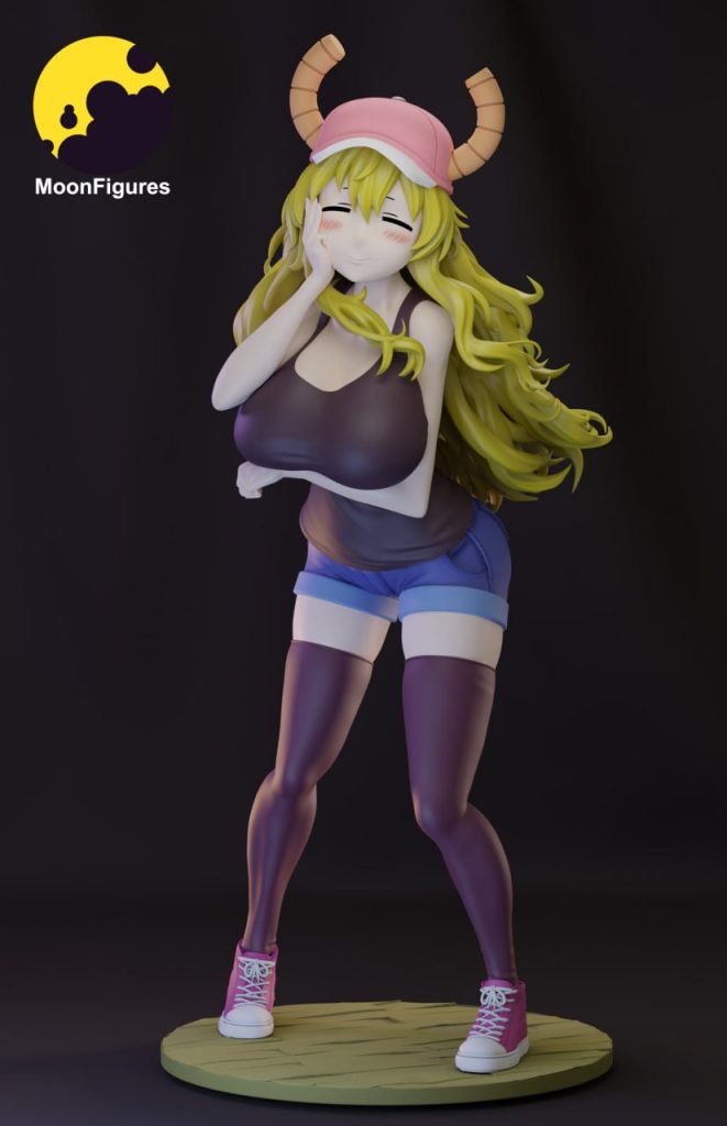 【小林家的龙女仆】托尔 Moon Figures – Kobayashi-san Chi no Maid Dragon-3D合纵社-3D打印模型STL格式3mf格式免费下载！