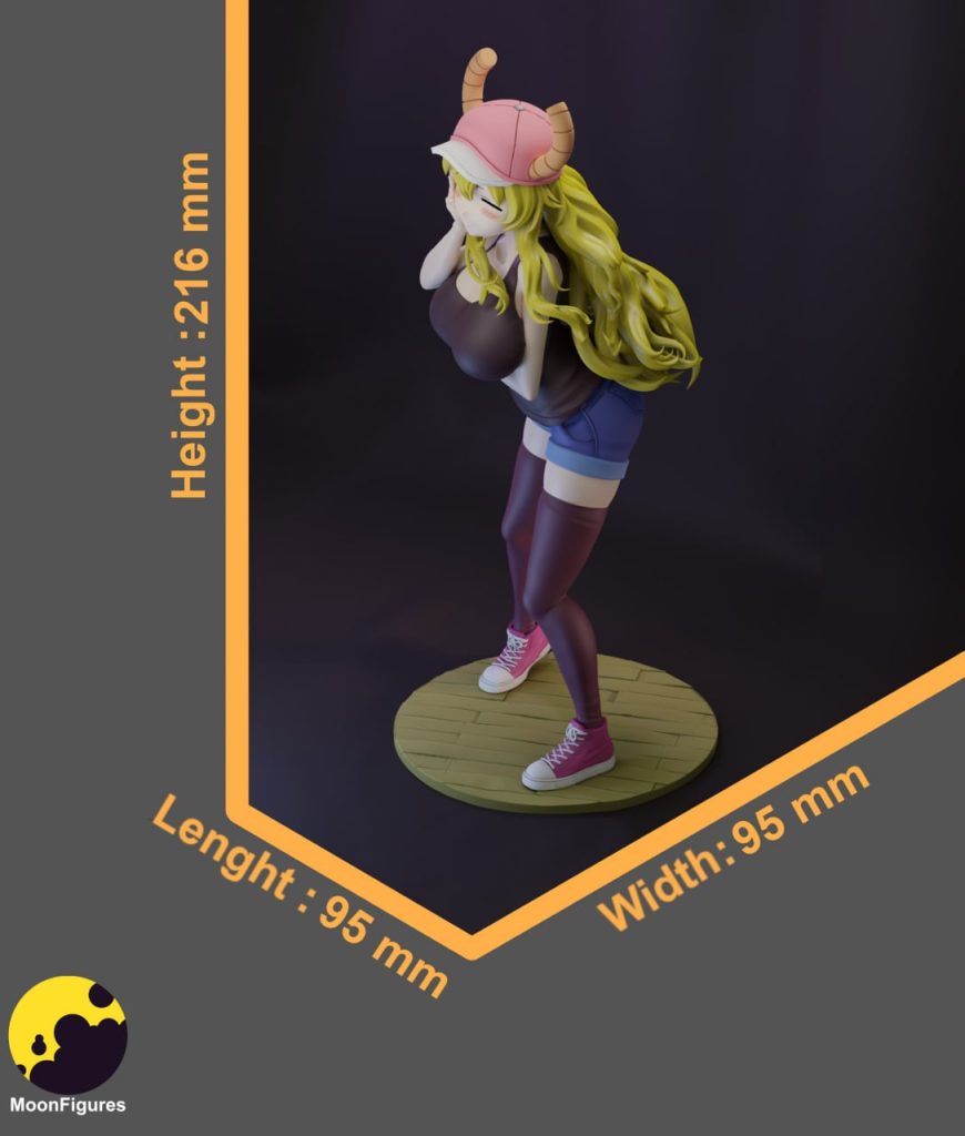 图片[3]-【小林家的龙女仆】托尔 Moon Figures – Kobayashi-san Chi no Maid Dragon-3D合纵社-3D打印模型STL格式3mf格式免费下载！