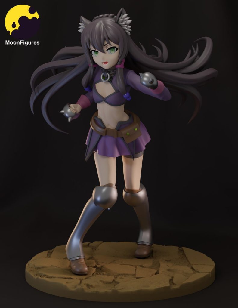 【异世界魔王与召唤少女的奴隶魔术】蕾姆·嘉蕾邬-3D合纵社-3D打印模型STL格式3mf格式免费下载！