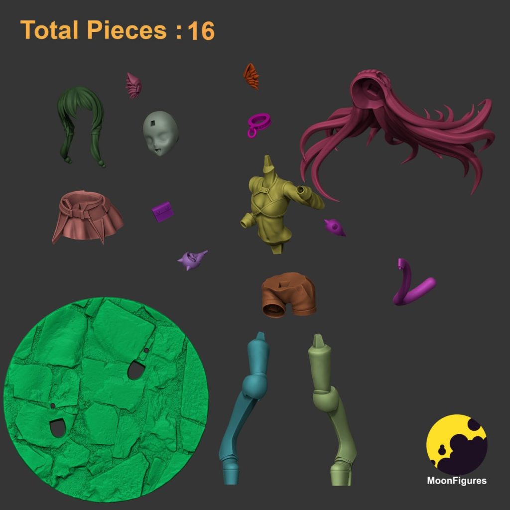 图片[2]-【异世界魔王与召唤少女的奴隶魔术】蕾姆·嘉蕾邬-3D合纵社-3D打印模型STL格式3mf格式免费下载！