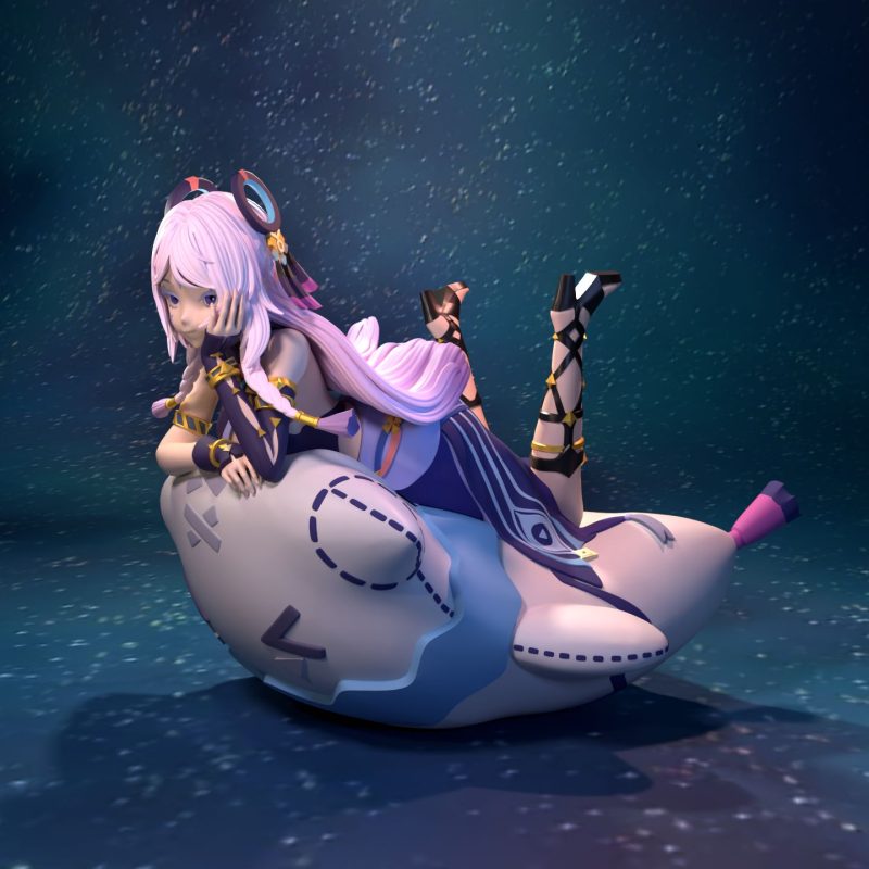 【原神】茜特菈莉-3D合纵社-3D打印模型STL格式3mf格式免费下载！