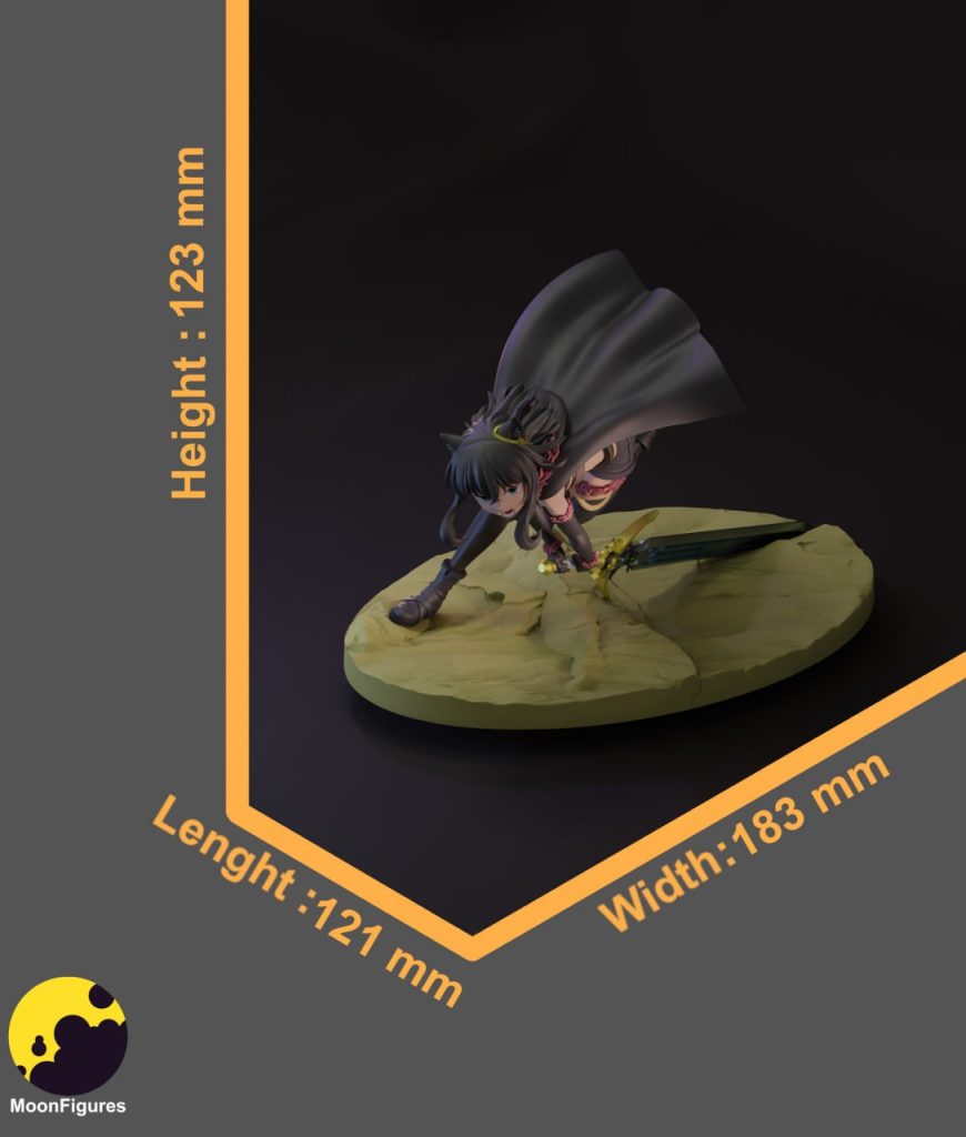 图片[3]-【转生就是剑】芙兰  Moon Figures – Reincarnated As A Sword – Fran-3D合纵社-3D打印模型STL格式3mf格式免费下载！