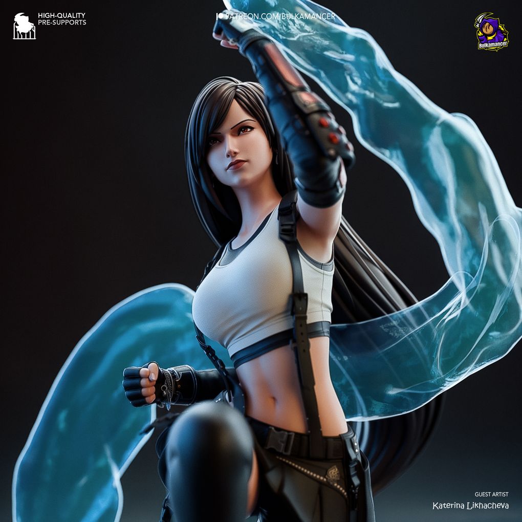 【最终幻想】蒂法 Bulkamancer SculptsTifa Bulka t.me_MOXOMOR_aka-3D合纵社-3D打印模型STL格式3mf格式免费下载！