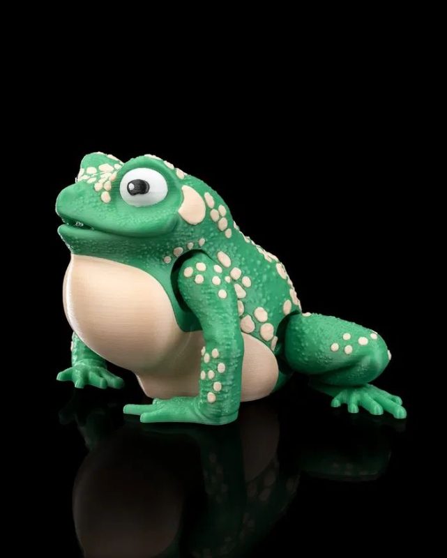 甘蔗蟾蜍 Cane Toad-3D合纵社-3D打印模型STL格式3mf格式免费下载！