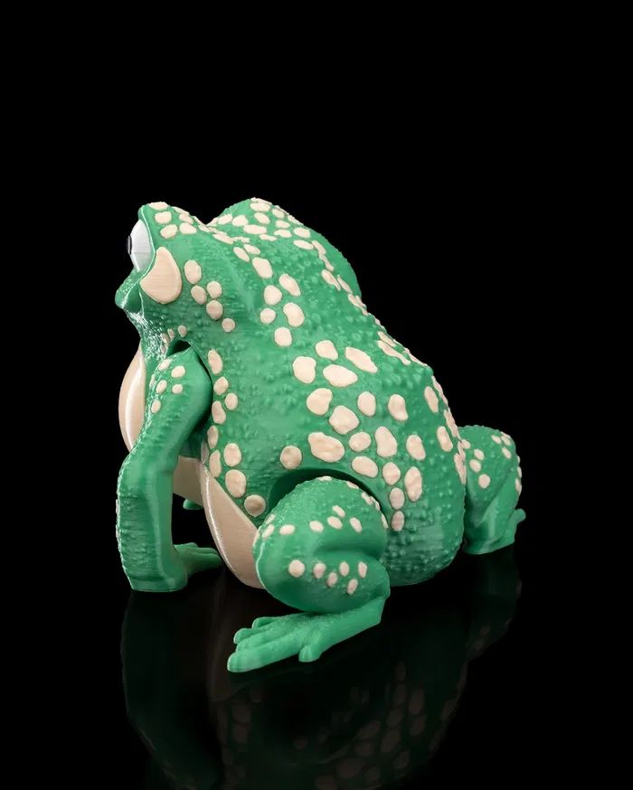 图片[3]-甘蔗蟾蜍 Cane Toad-3D合纵社-3D打印模型STL格式3mf格式免费下载！