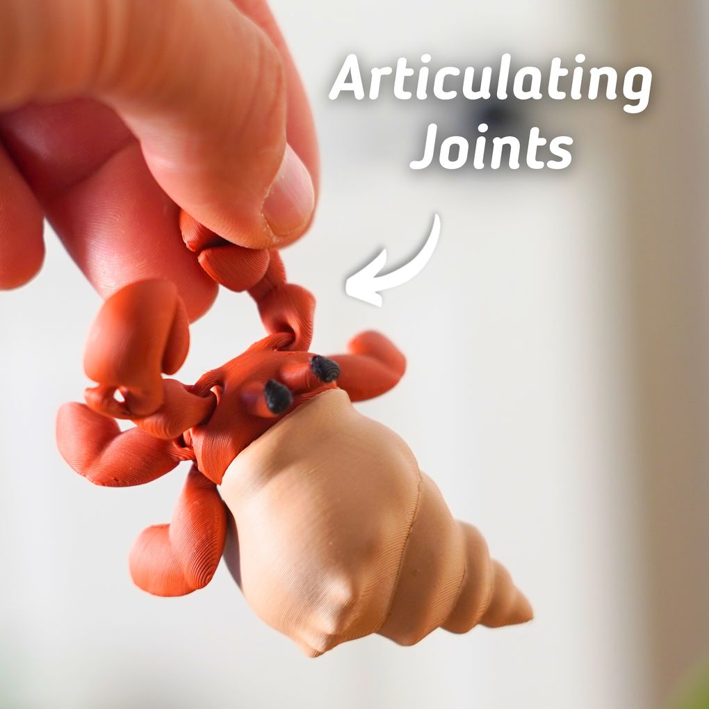 图片[4]-寄居蟹  Hauling Hermit Crab @Print3DWorld-3D合纵社-3D打印模型STL格式3mf格式免费下载！