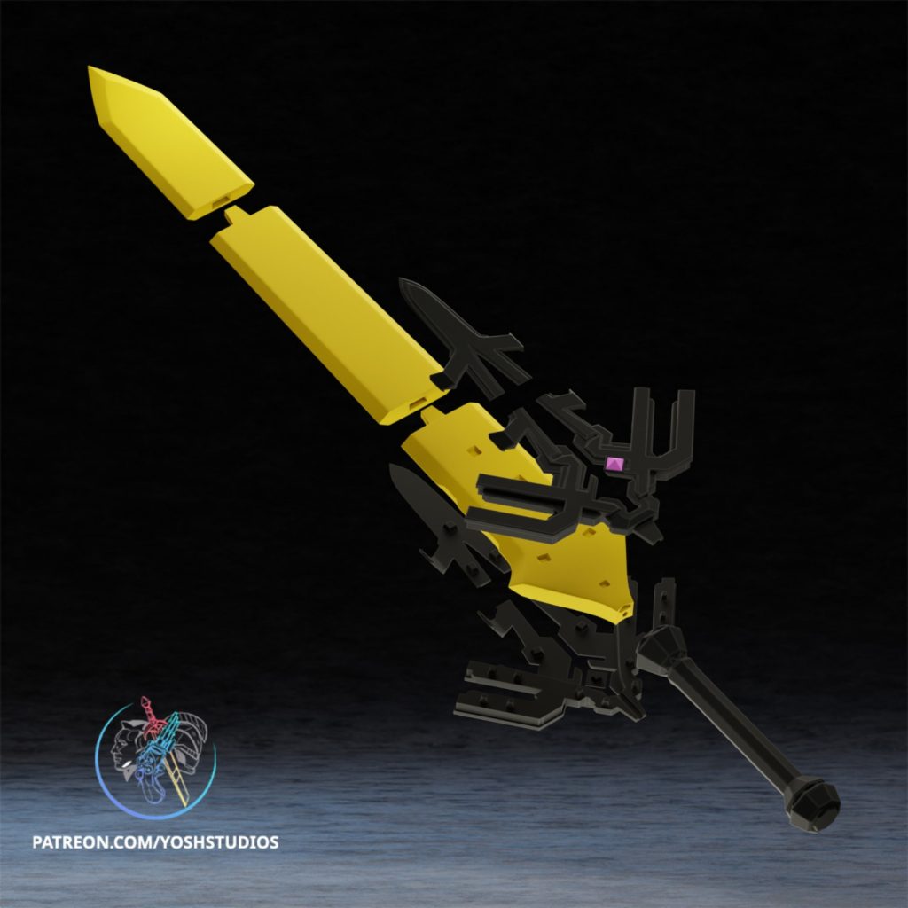 图片[2]-魔力之剑 Magik Sword @Print3DWorld-3D合纵社-3D打印模型STL格式3mf格式免费下载！