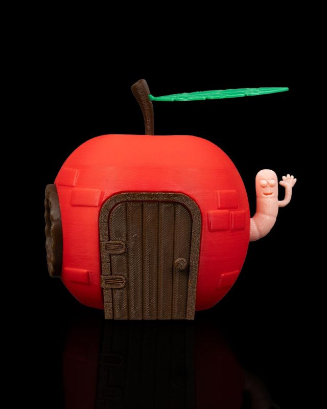 苹果屋 Apple Shed Miniature House-3D合纵社-3D打印模型STL格式3mf格式免费下载！