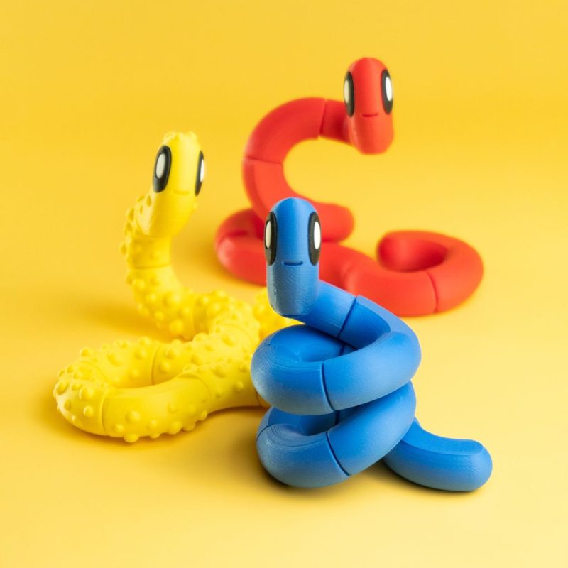 扭扭蛇 Blob Lab Noodler 19 @Print3DWorld-3D合纵社-3D打印模型STL格式3mf格式免费下载！
