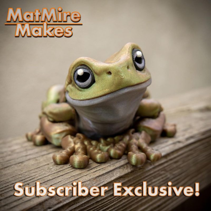 青蛙 MMM_WhitesTreeFrog-3D合纵社-3D打印模型STL格式3mf格式免费下载!