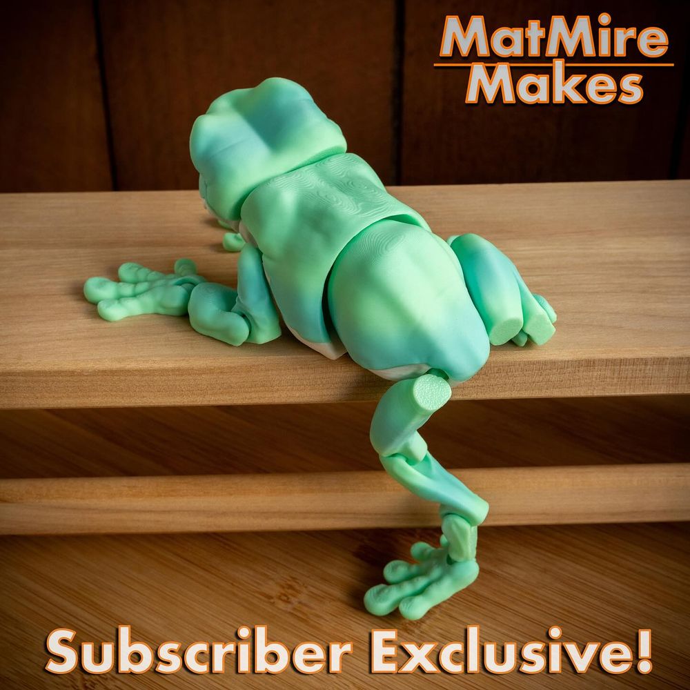 图片[2]-青蛙 MMM_WhitesTreeFrog-3D合纵社-3D打印模型STL格式3mf格式免费下载！