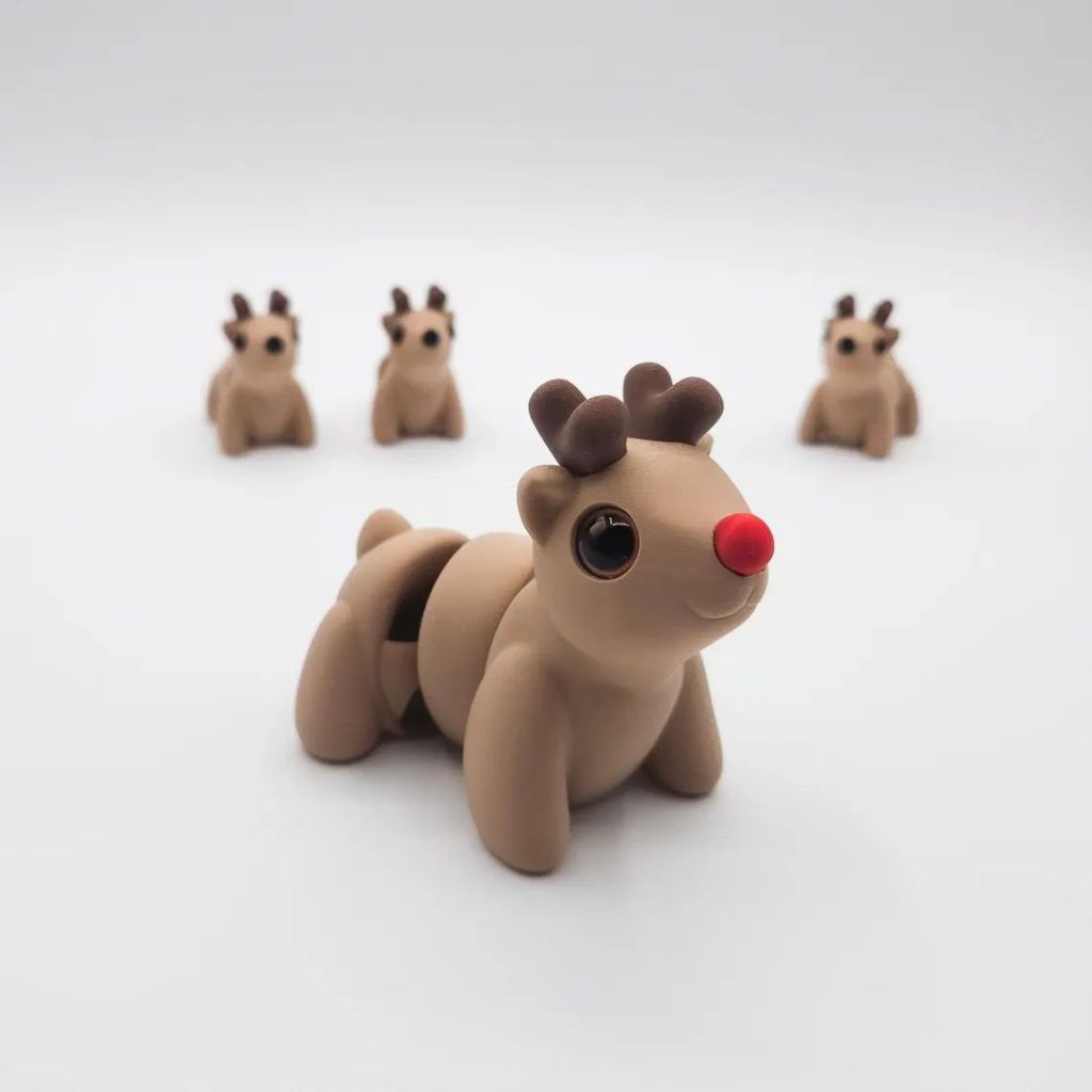 小鹿 Baby_Reindeer-3D合纵社-3D打印模型STL格式3mf格式免费下载！