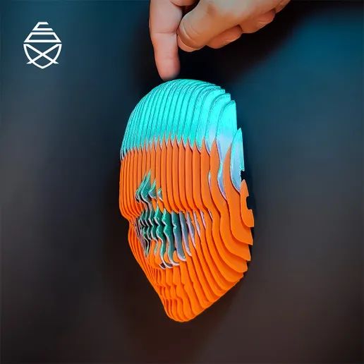 图片[2]-量子之面 Quantum Face_II_PipeCox-3D合纵社-3D打印模型STL格式3mf格式免费下载！