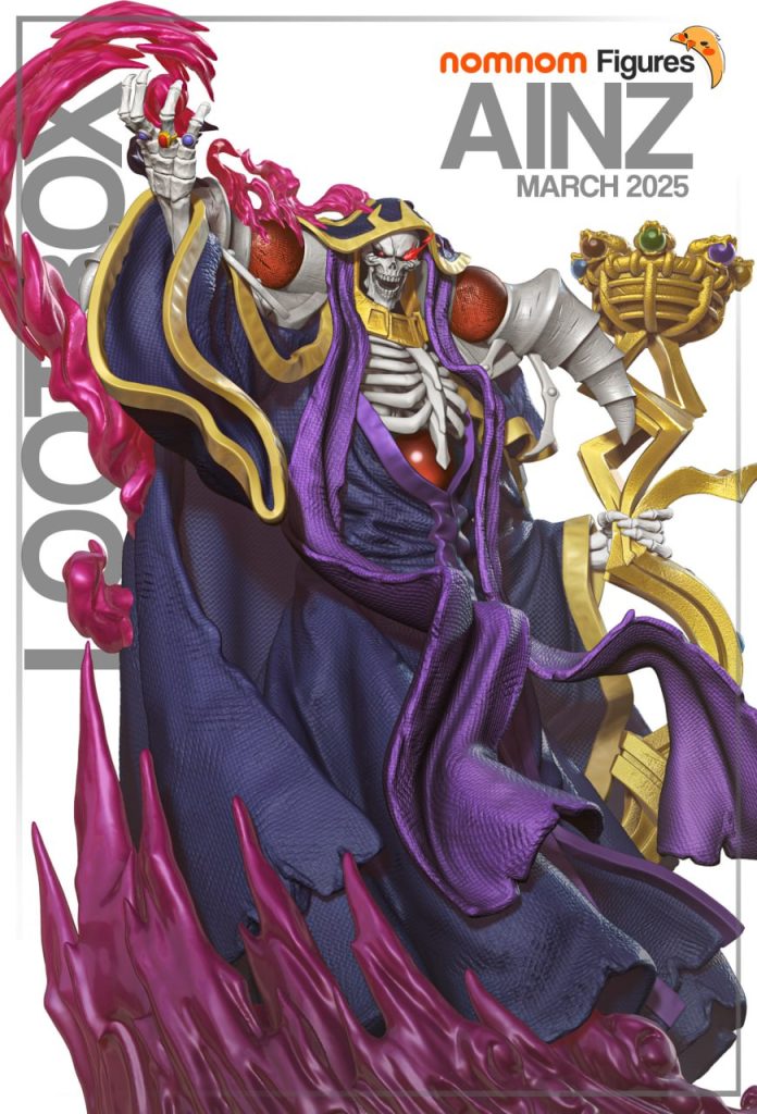 【Overlord】安兹·乌尔·恭 Ainz_Presupports-3D合纵社-3D打印模型STL格式3mf格式免费下载！