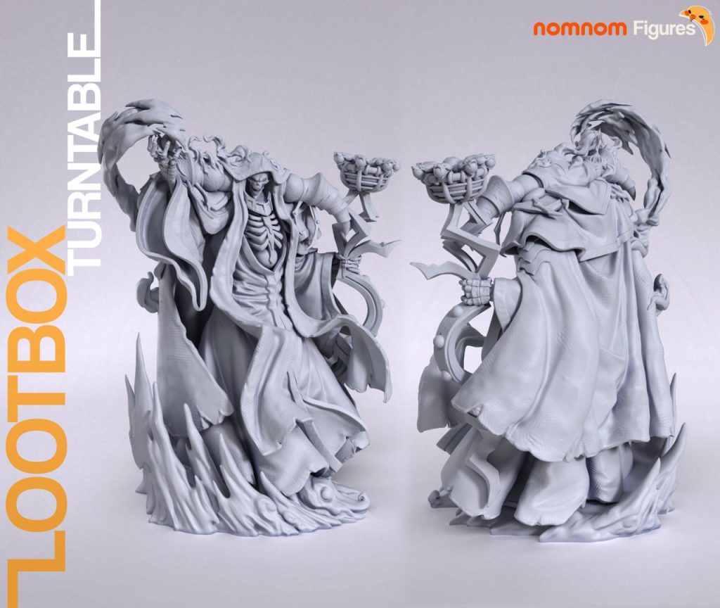 图片[3]-【Overlord】安兹·乌尔·恭 Ainz_Presupports-3D合纵社-3D打印模型STL格式3mf格式免费下载！