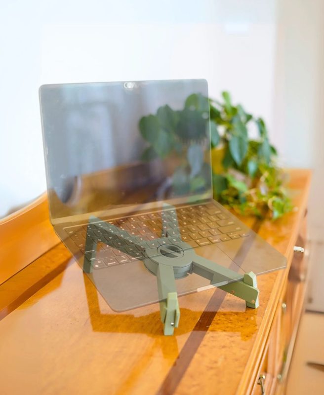 可折叠笔记本电脑支架 ForgeCore- Portable Laptop Stand @Print3DWorld-3D合纵社-3D打印模型STL格式3mf格式免费下载！