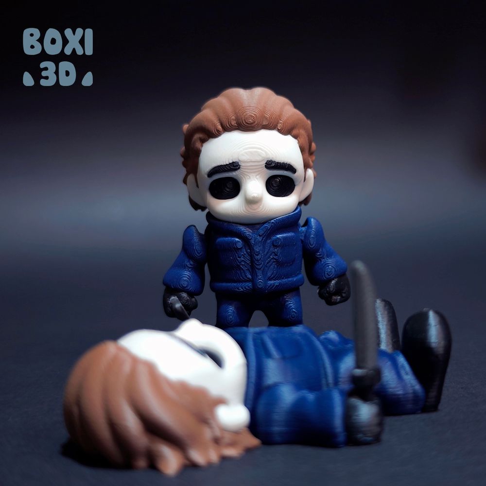图片[2]-迈克尔·迈尔斯 Boxi3D_Michael Myers-3D合纵社-3D打印模型STL格式3mf格式免费下载！