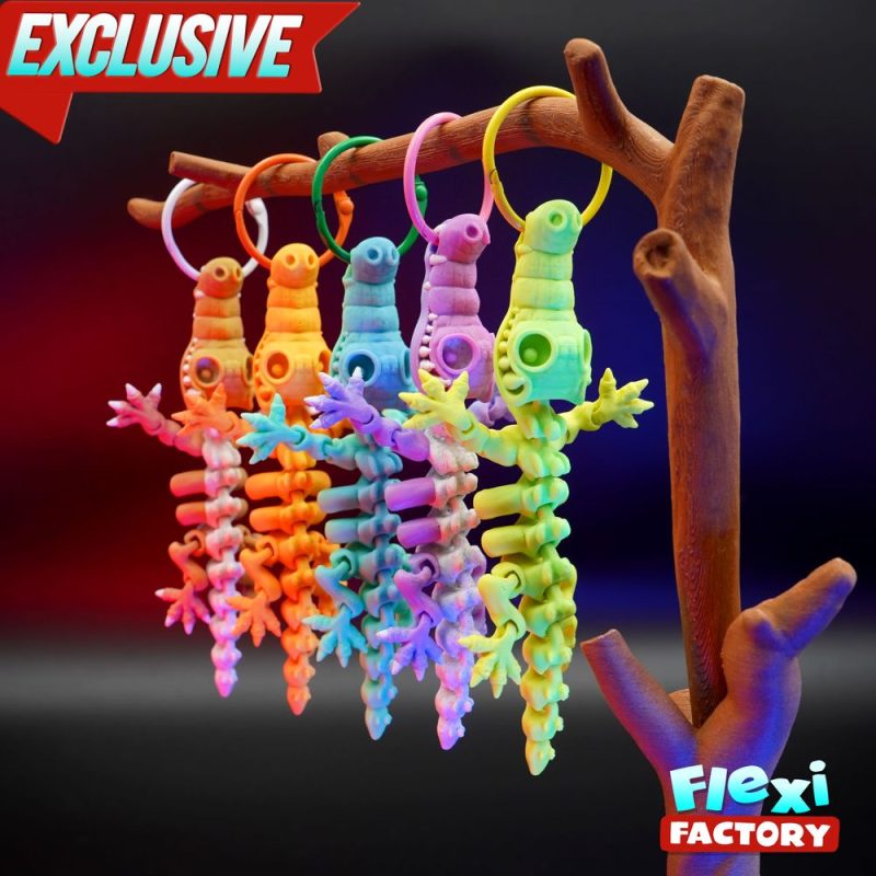 迷你骷髅鳄鱼-3D合纵社-3D打印模型STL格式3mf格式免费下载！