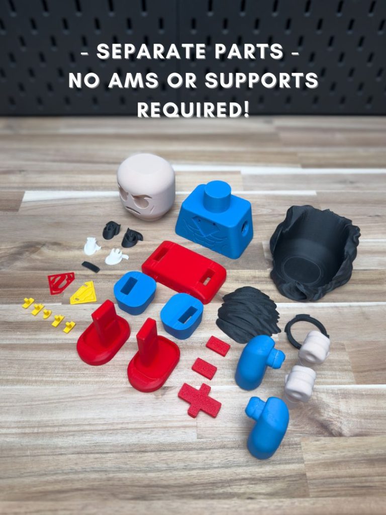 图片[2]-【积木玩具】超人 SuperChunk @Print3DWorld-3D合纵社-3D打印模型STL格式3mf格式免费下载！